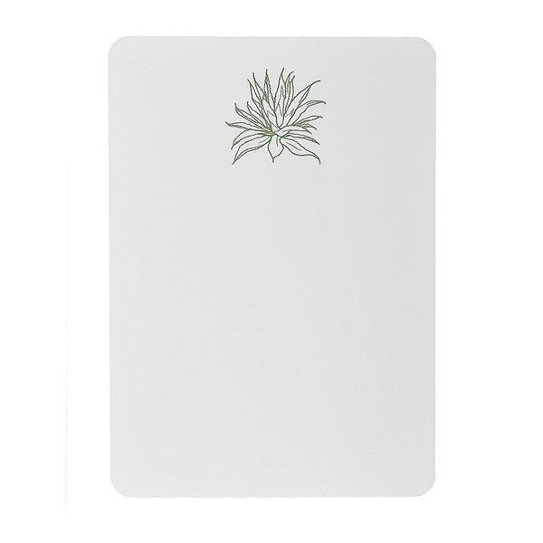 Agave Letterpress Note Cards - Set of 8